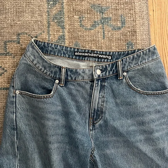 Alexander Wang Blue Denim Jeans size 30 - Picture 5 of 6